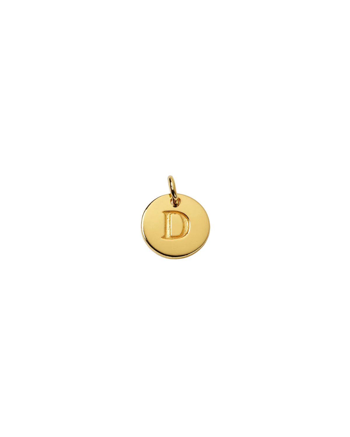 Anhänger Mini-Buchstabe - gold