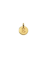 Anhänger Mini-Buchstabe - gold