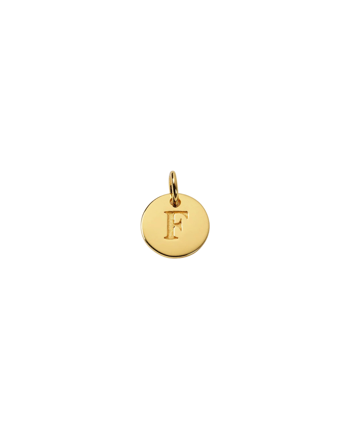 Anhänger Mini-Buchstabe - gold