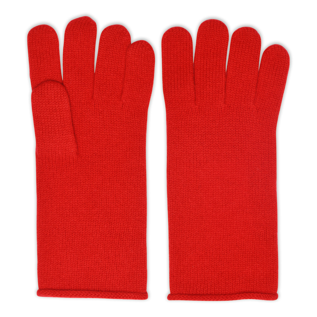 Cashmere Handschuhe Canazei - Adrenaline Rush / Ziegelrot
