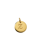 Anhänger Buchstabe (groß) - gold