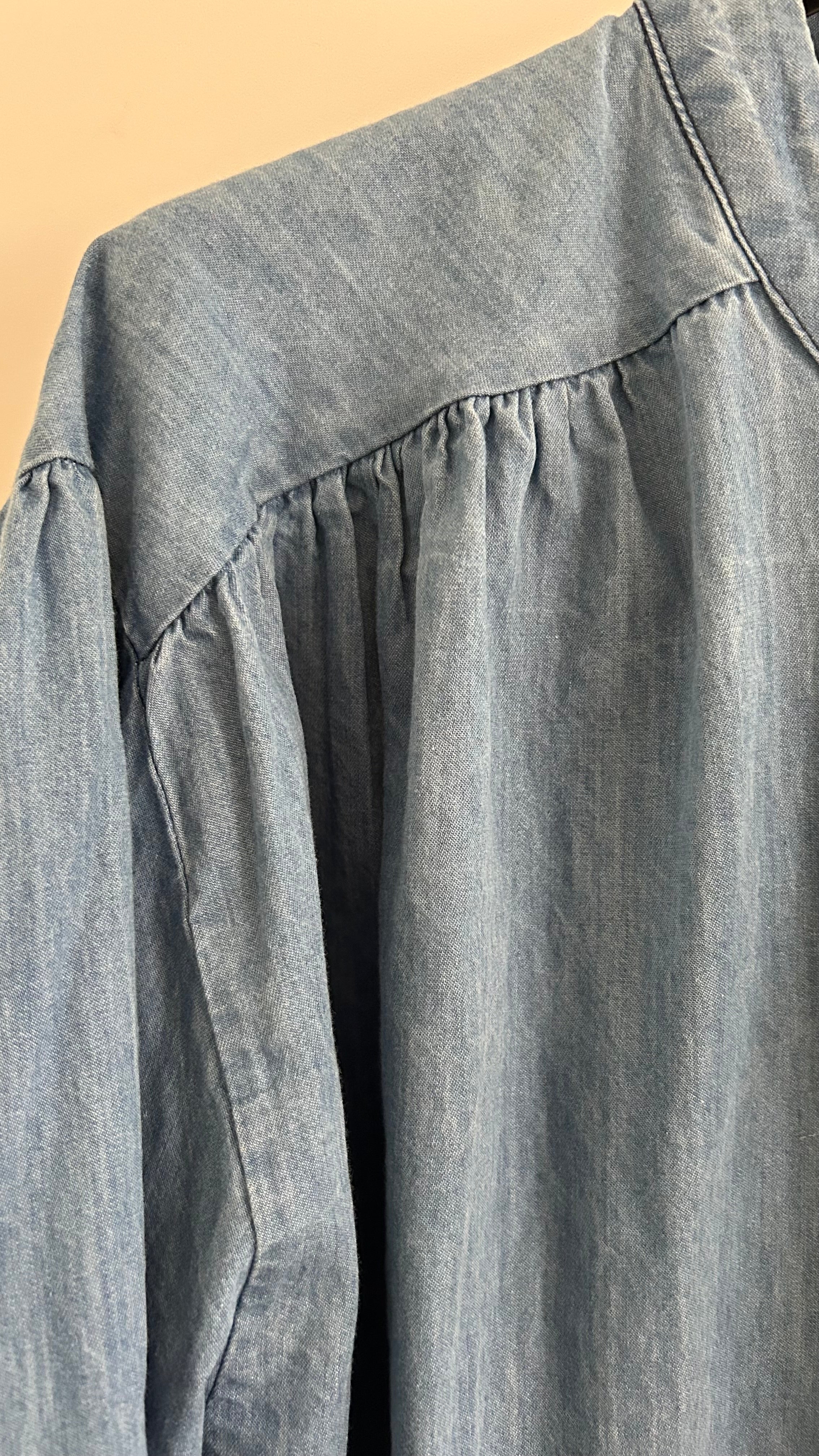 Jeansbluse