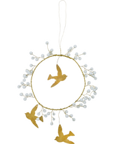 Ornament Bird - Weiß