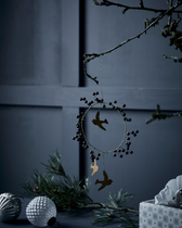 Ornament Bird - Schwarz