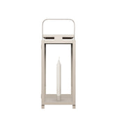 Laterne - beige 43 cm
