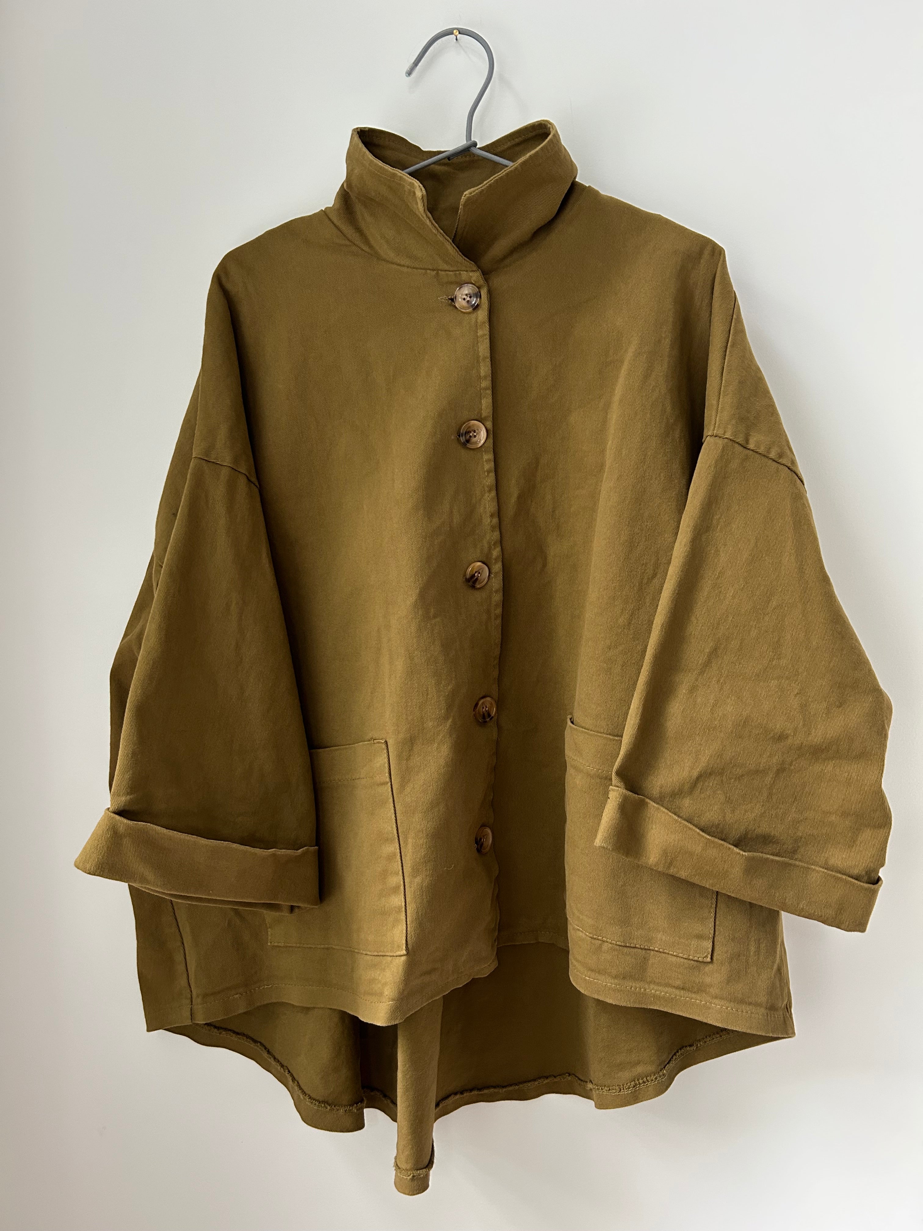 Klassische Trenchcoat-Jacke