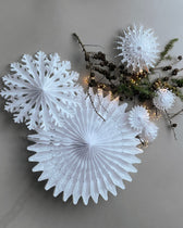 Papierstern Fold - weiß (ø 30 cm)