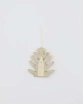 Ornamente Fold elfenbein - 12er Set