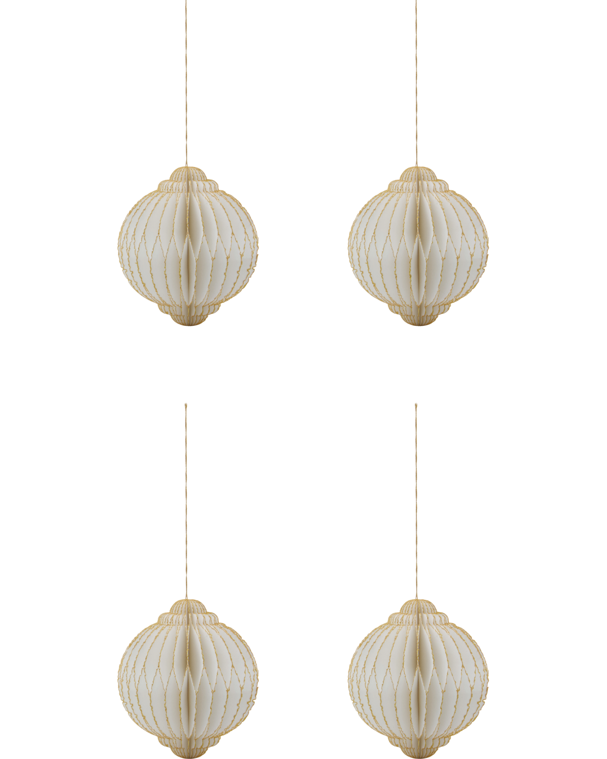 Ornamente Alsta M - 4er Set