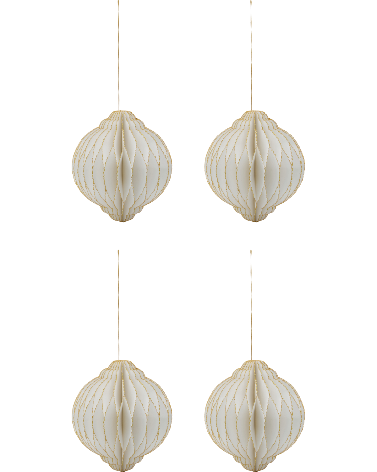 Ornamente Alsta L - 4er Set