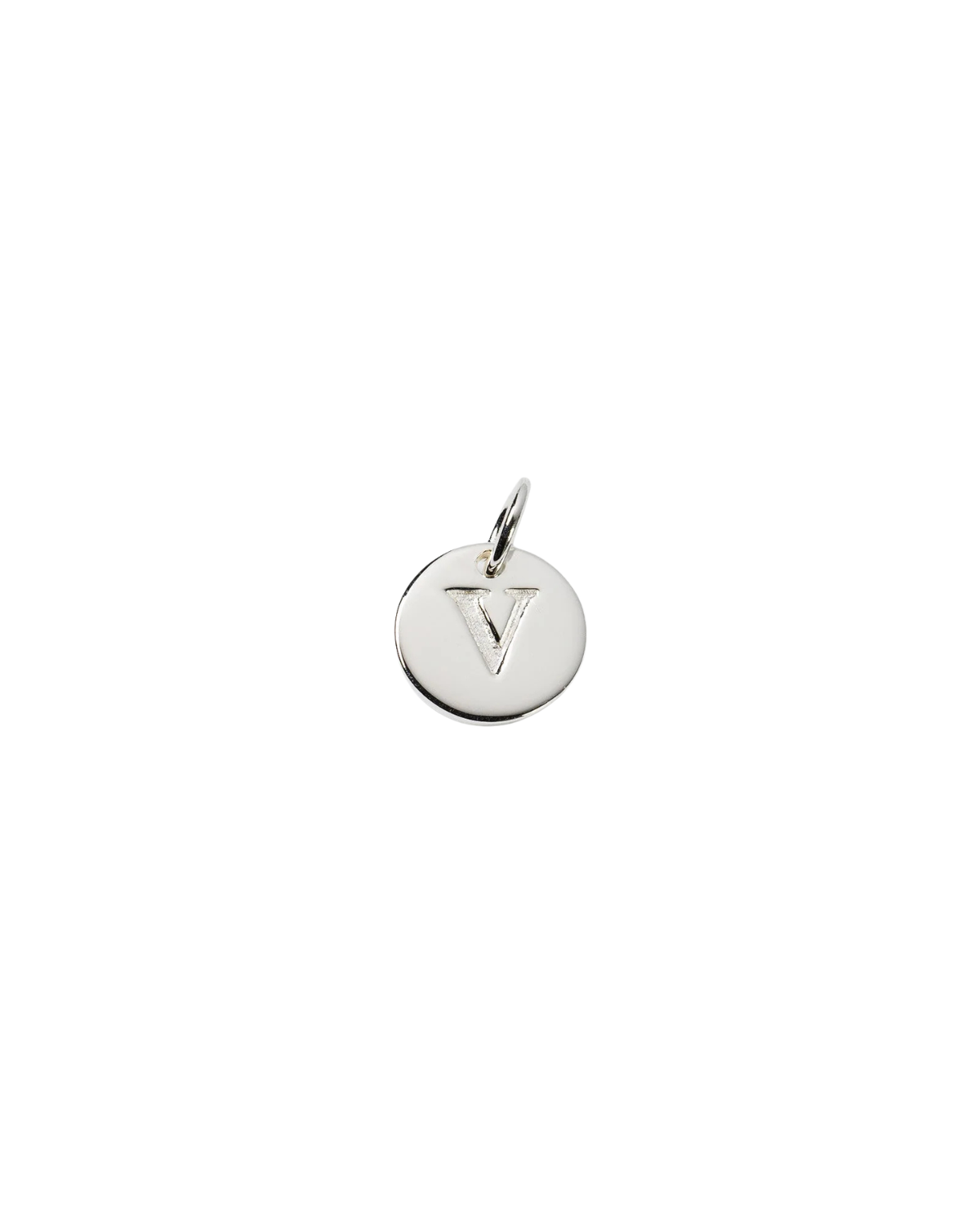 Anhänger Mini-Buchstabe - silber