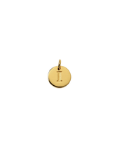 Anhänger Mini-Buchstabe - gold
