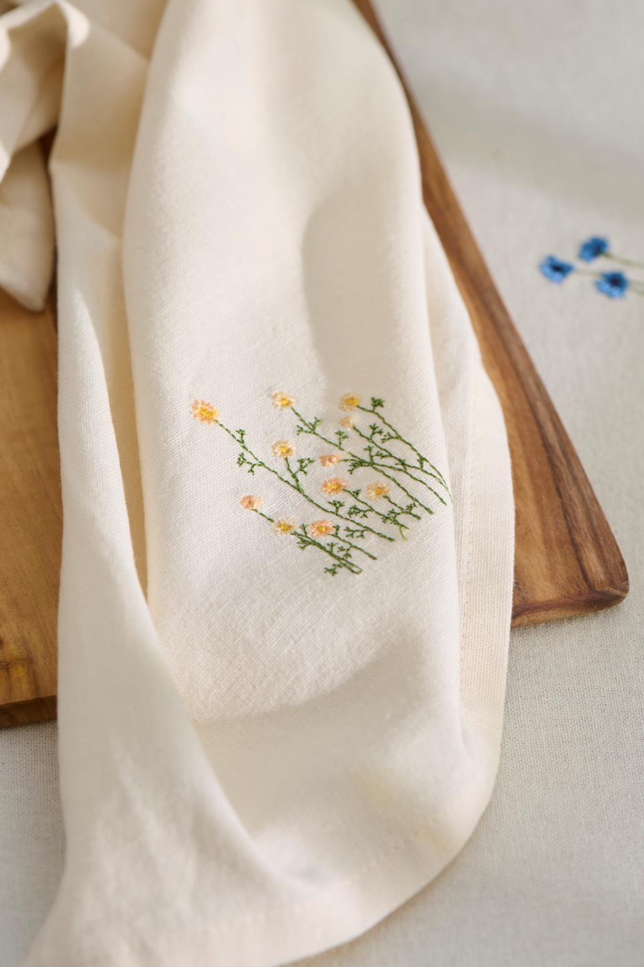 Stoffserviette Flora - Butterblumen