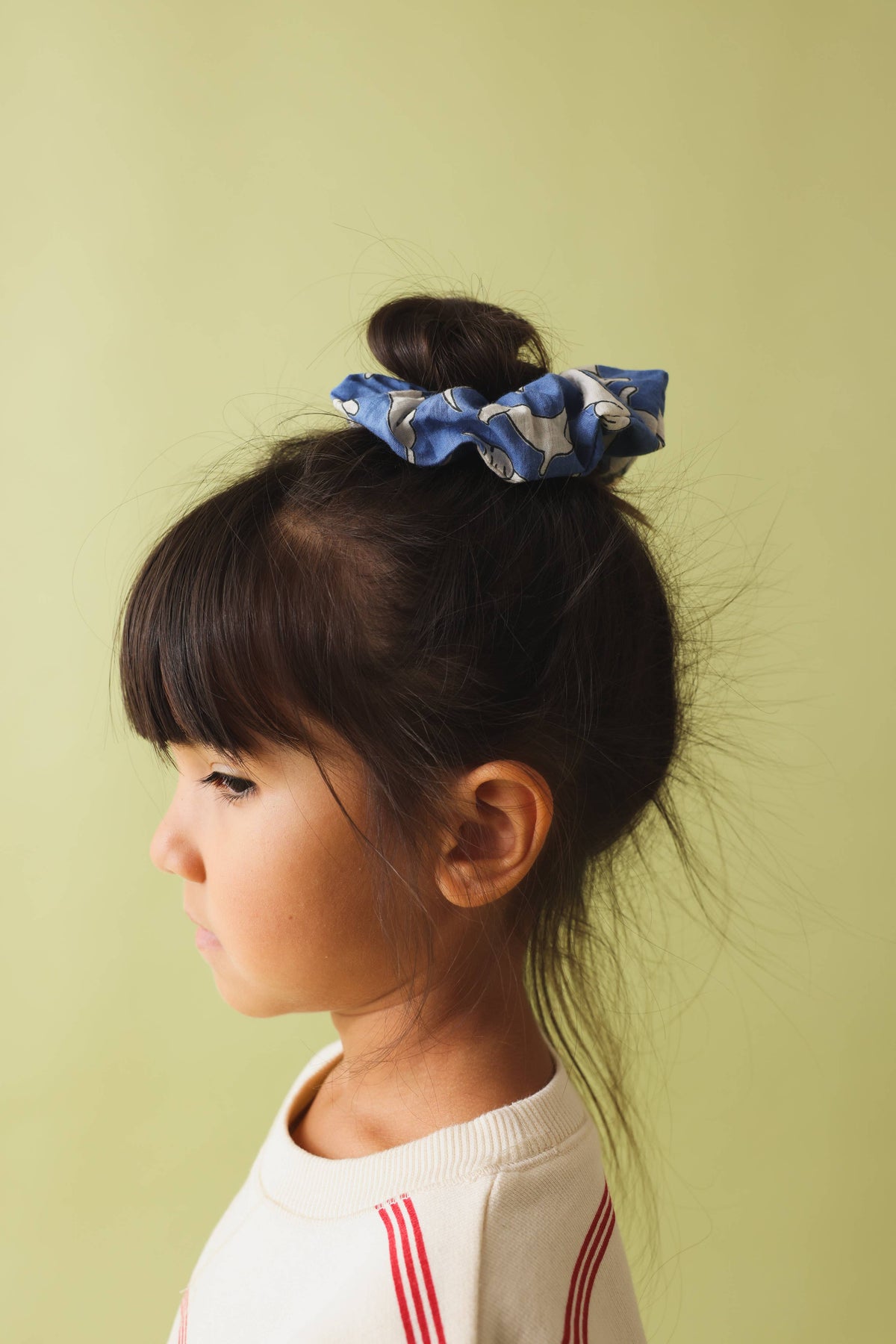 Scrunchie Dackel - blau
