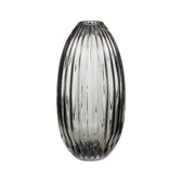 Vase Ripple - Grau