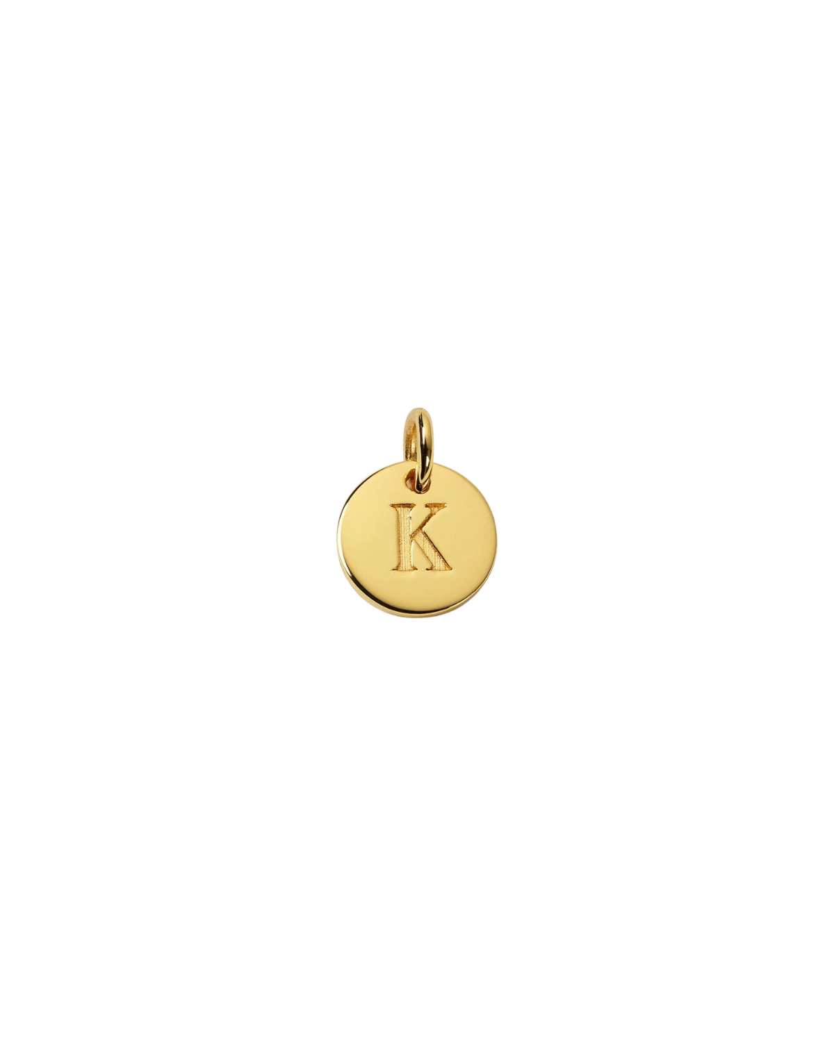 Anhänger Mini-Buchstabe - gold