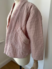 Kimono-Jacke - zartes Altrosa