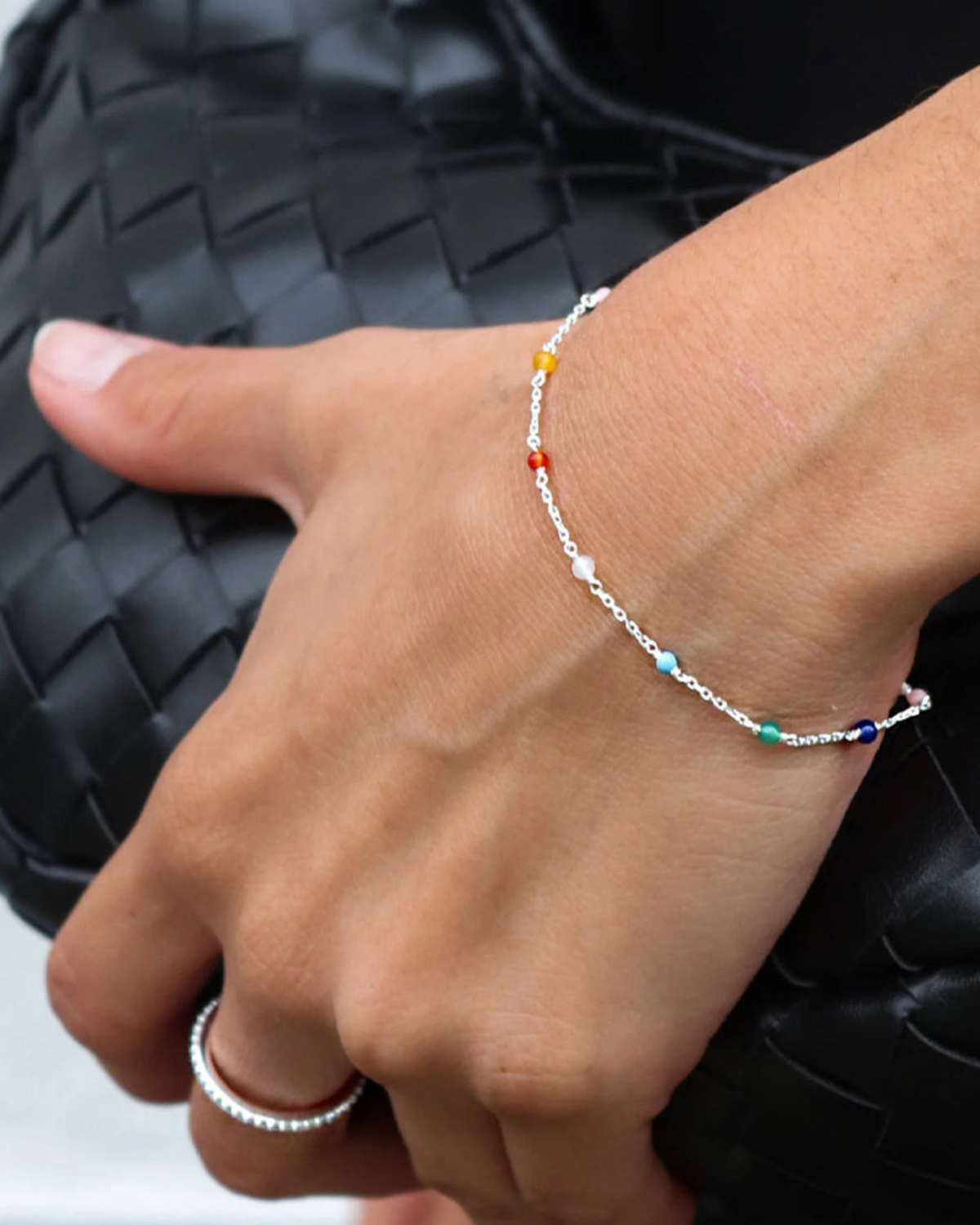 Armband Santa Monica Multicolour - silber