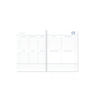 Mein Journal‑Planer 2027 – Delftblau