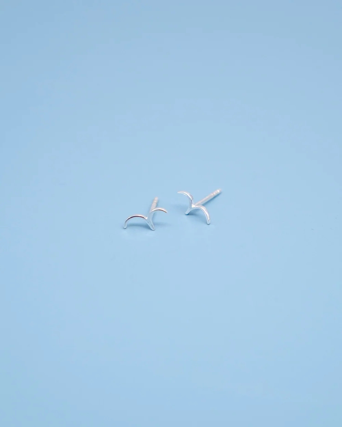 Ohrstecker Vogel - Silber