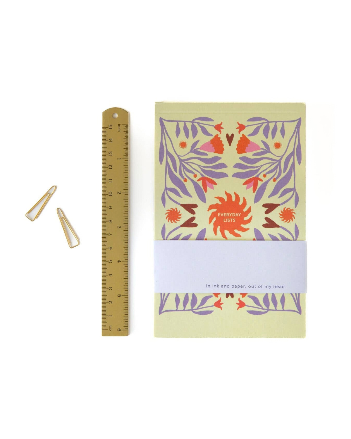 Notizblock Everyday List – Sun Beige