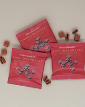 Lakritz Konfektstücke - Erdbeere