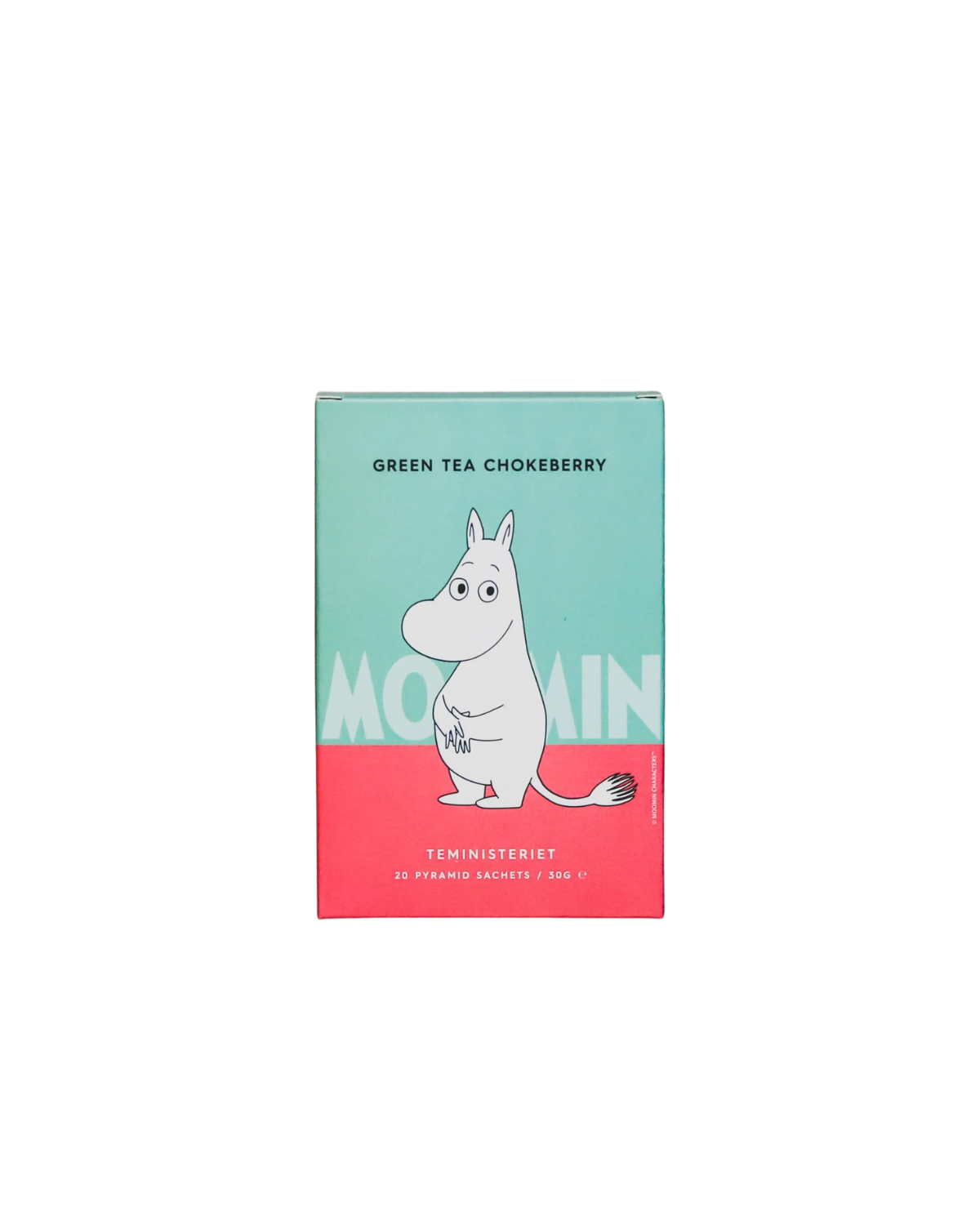 Mumin Green Tea Chokeberry – Grüner Tee mit Aronia & Sanddorn (Pyramidenbeutel)