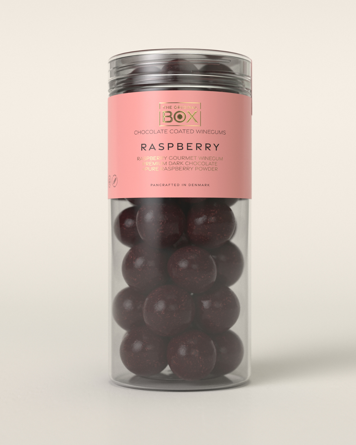Fruchtgummi mit Schokolade – Dark Raspberry / Himbeere & Dunkle Schokolade 250 g