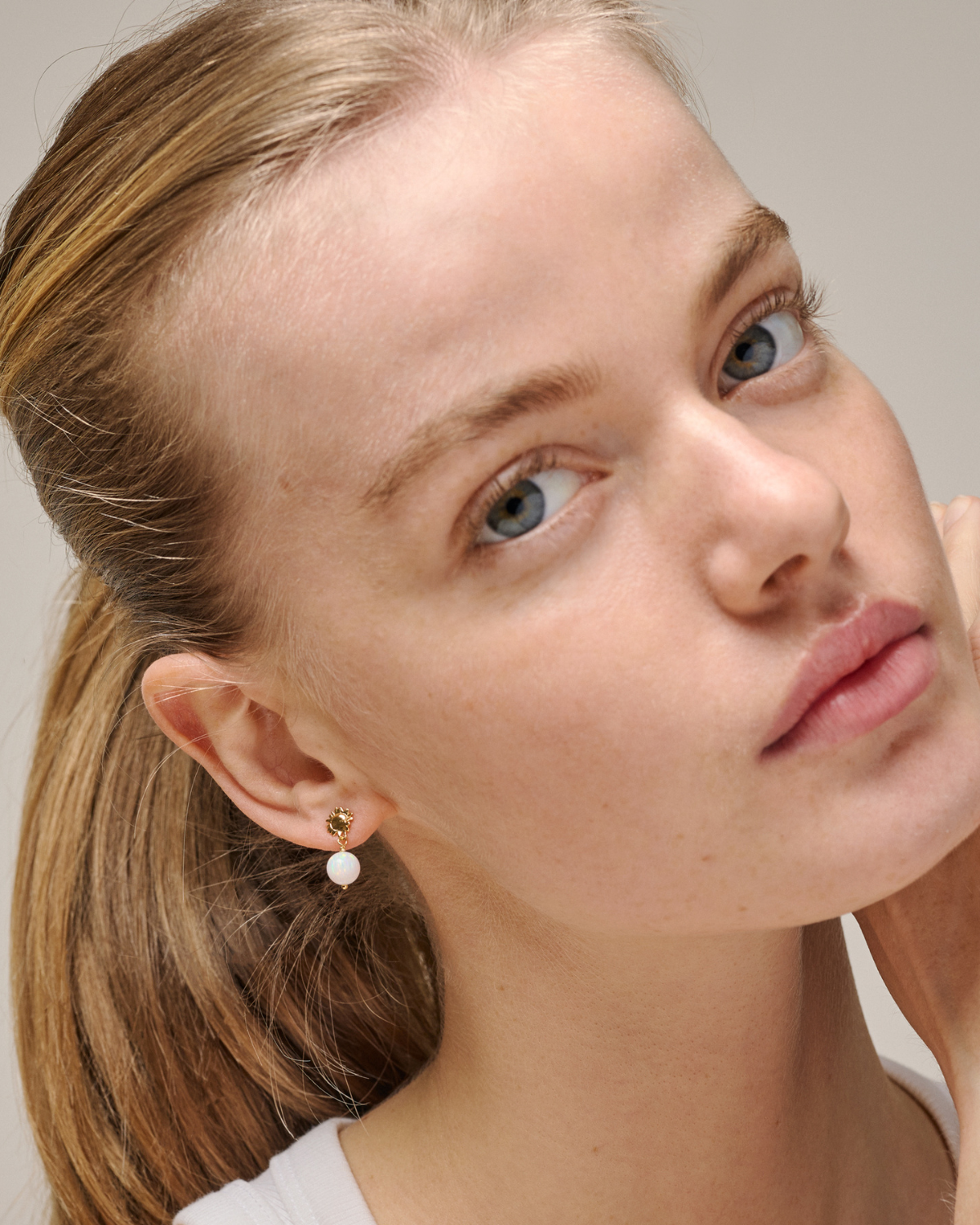 Earrings Daystar Globe - gold