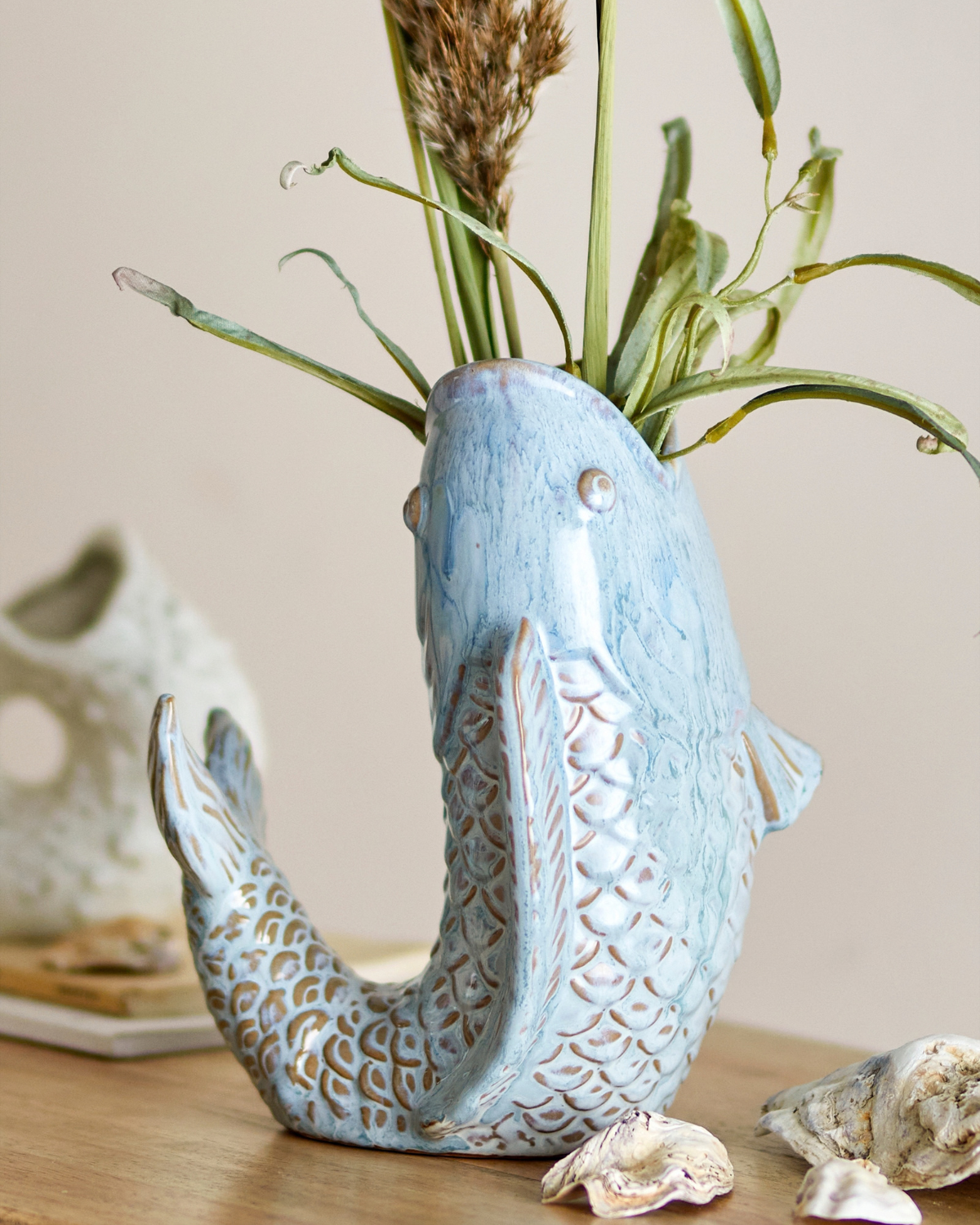 Vase Hiro - Hellblau