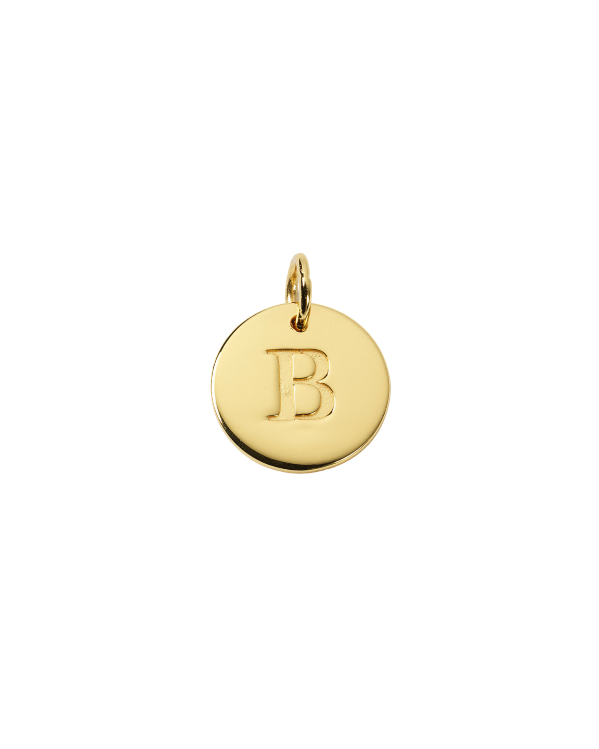 Anhänger Buchstabe (groß) - gold