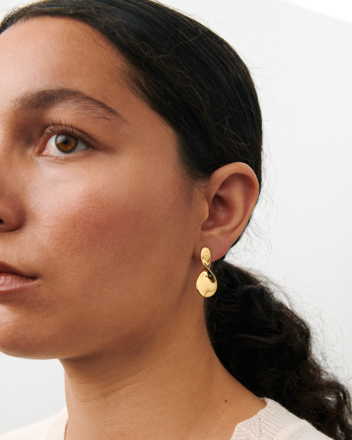 La Pausa Ohrringe - small - gold