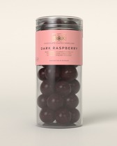 Fruchtgummi mit Schokolade – Dark Raspberry / Himbeere & Dunkle Schokolade 250 g