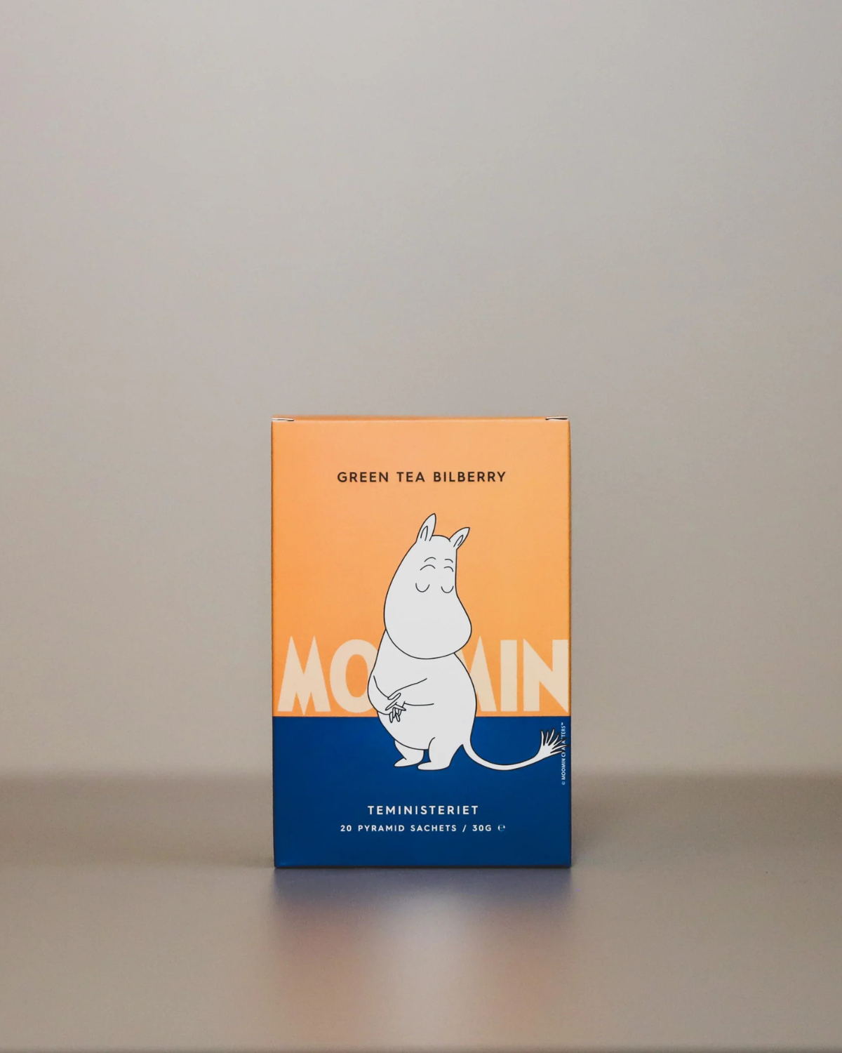 Mumin Green Tea Bilberry – Grüner Tee mit Blaubeere (Pyramidenbeutel)