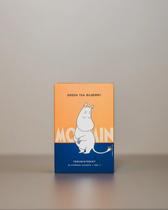 Mumin Green Tea Bilberry – Grüner Tee mit Blaubeere (Pyramidenbeutel)