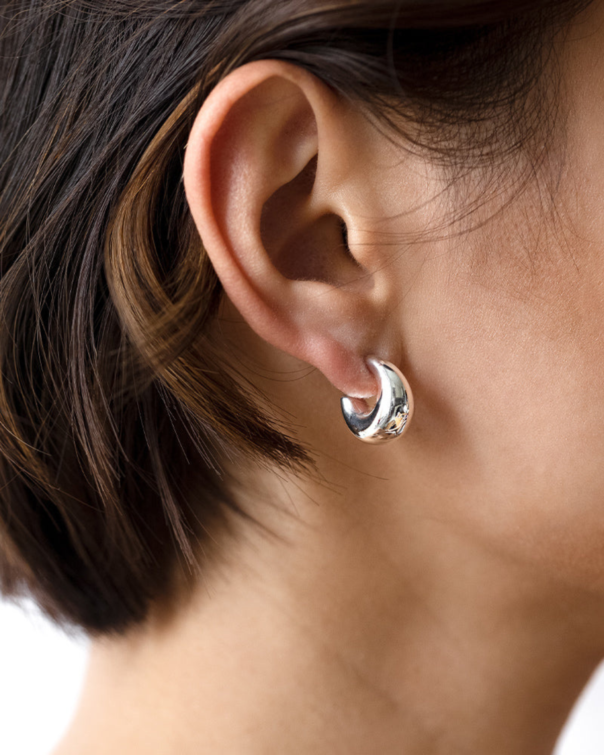 Ohrringe Bolded Little Sis - silber