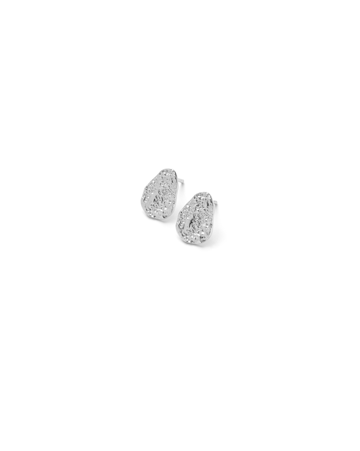 Nature Ohrstecker – silber