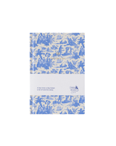 One Line a Day Tagebuch - Toile de Jouy Blau