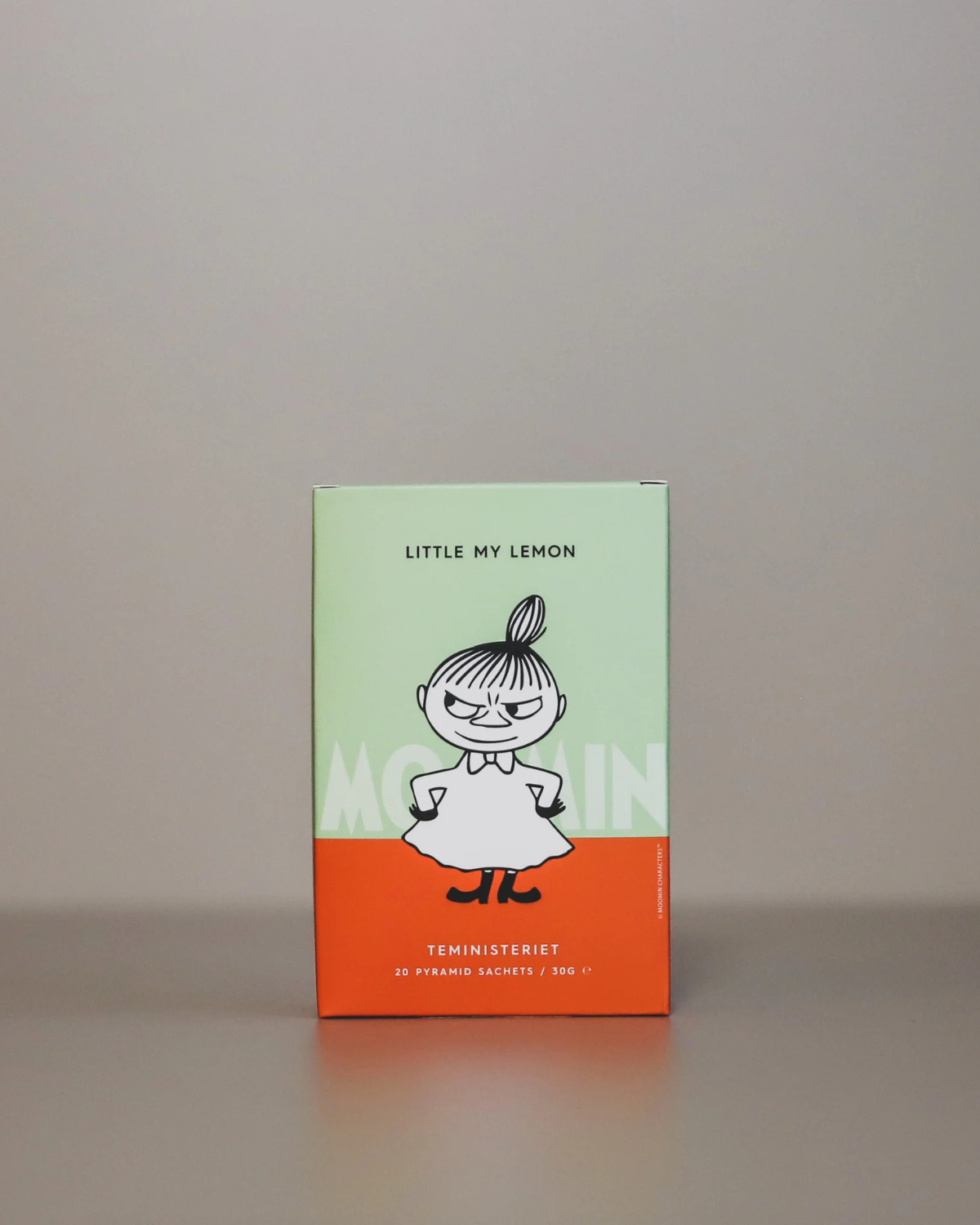 Mumin Little My Lemon – Grüner Tee mit Zitrone & Ingwer (Pyramidenbeutel)