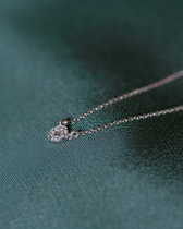 Halskette Mini O - silber