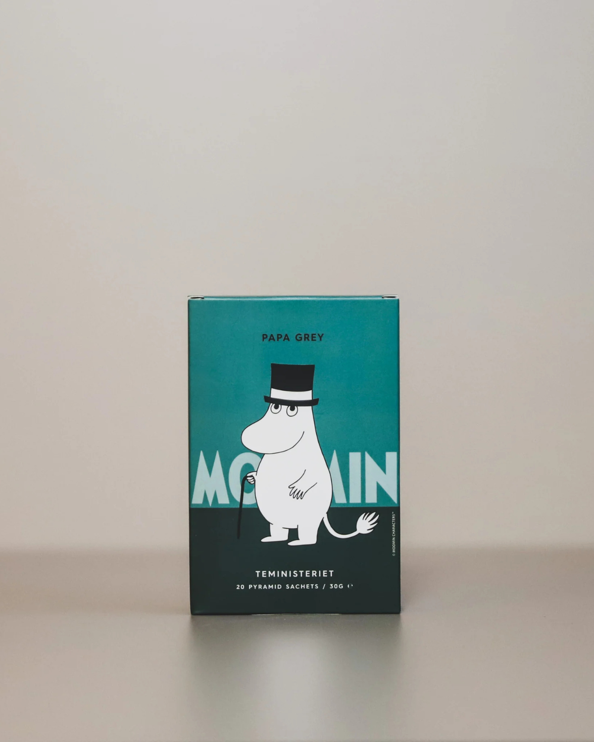 Mumin Papa Grey Tea – Schwarzer Tee (Pyramidenbeutel)
