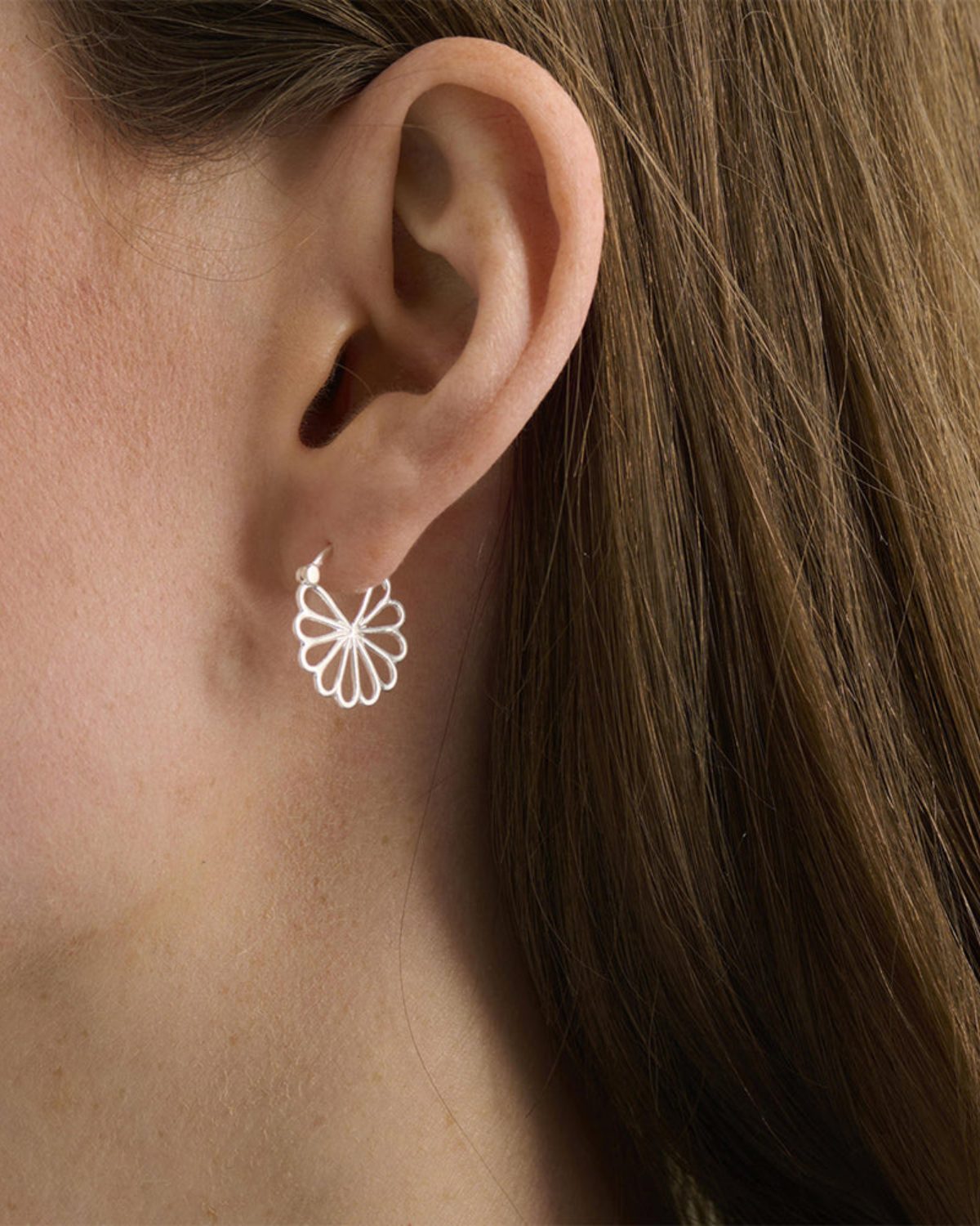 Ohrringe Small Bellis - silber