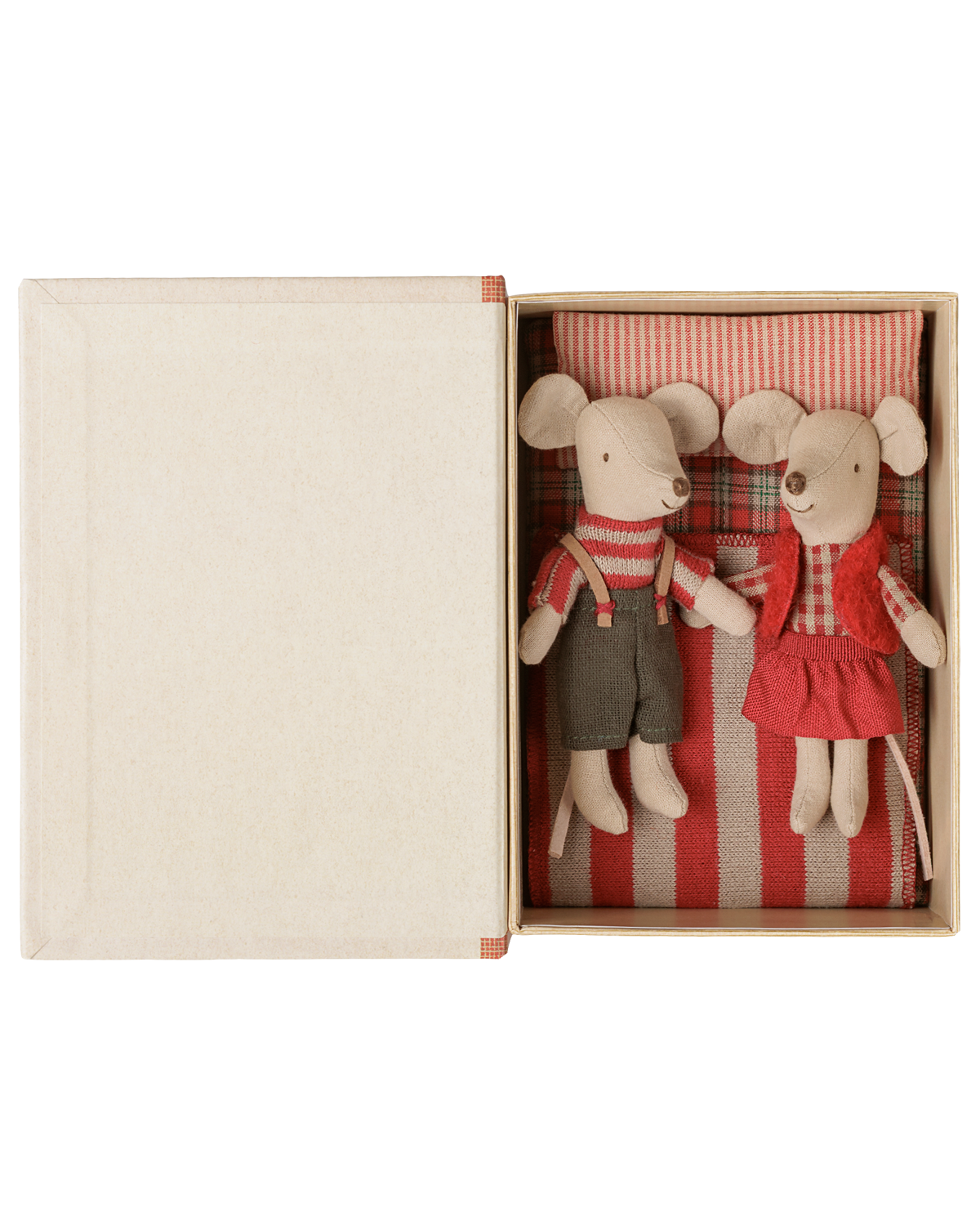 Weihnachts-Zwillingsmäuse - kleine Schwester und Bruder im Buch