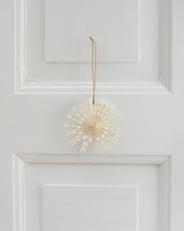 Ornament Schneeflocke - Weiß