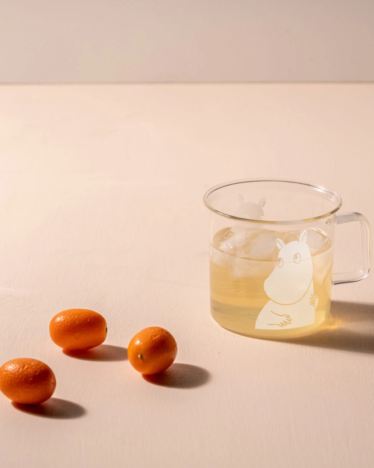 Mumin Glastasse aus Borosilikatglas - Mumintroll 350 ml