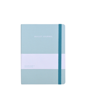 Bullet Journal - Hellblau / Gepunktete Seiten