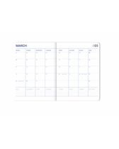My Journal Planer 2026/2027 - Sonnenfluss/Rosa