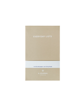 Notizblock Everyday List - Beige