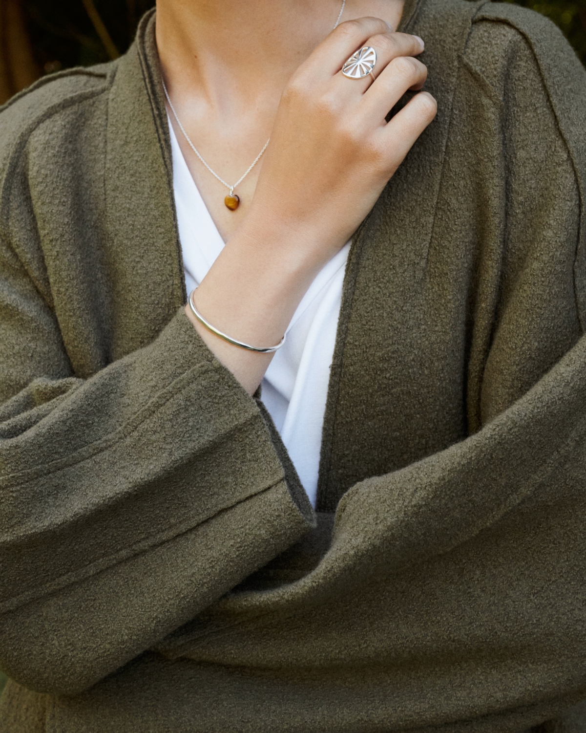 Armreif Spirit – silber