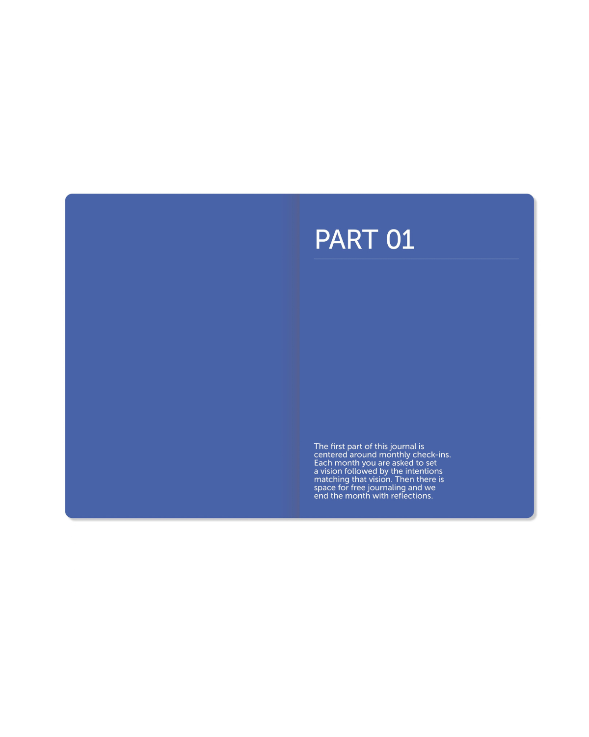 Intentions und Reflexions Journal